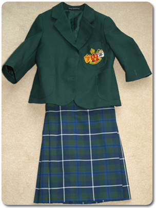 St Elphin's School uniform - blazer and kilt photo